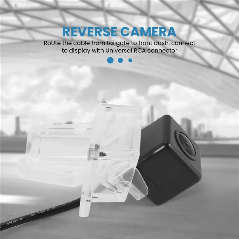 Classy-Car Rear View Camera Backup Reverse Camera For C-Class W204 2007-2014 Compatible With Factory Screen