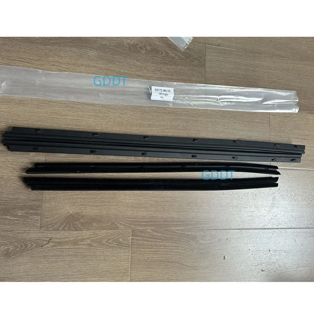 4 Pcs Inner Window Glass Rubber for Toyota Hilux 2005-2014 Weatherstrip for Hilux Glass Inner Laminate 68172-0K010 78cm 65cm