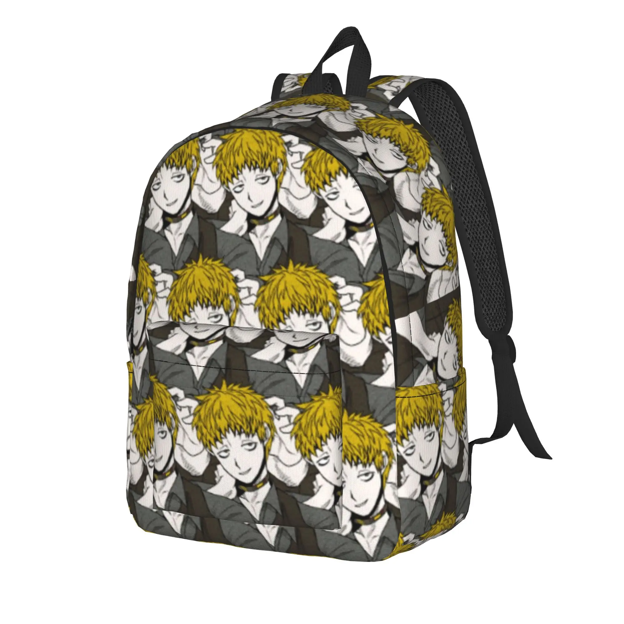 Keiji Shinogi Backpack for Men Women High School Work Daypack Your Turn To Die Game Anime College Shoulder Bag Lightweight