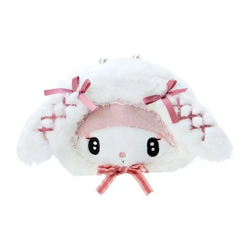 Sanrio My Melody Kawaii Kuromi Plush Coin Purse Mine Series Storage Bag Wallet Cute Bags Birthday Gifts