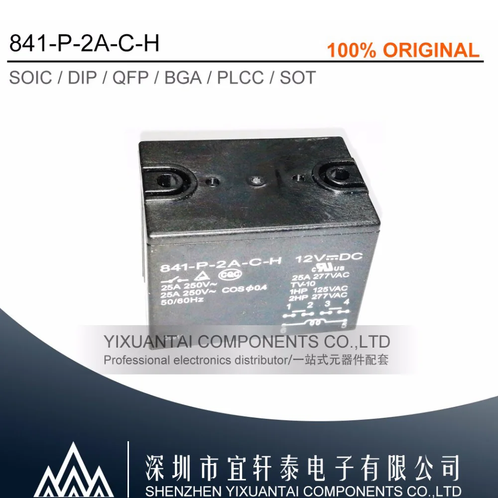 

Free shipping original 841-P-2A-C-H 12VDC 25A DIP6 12V