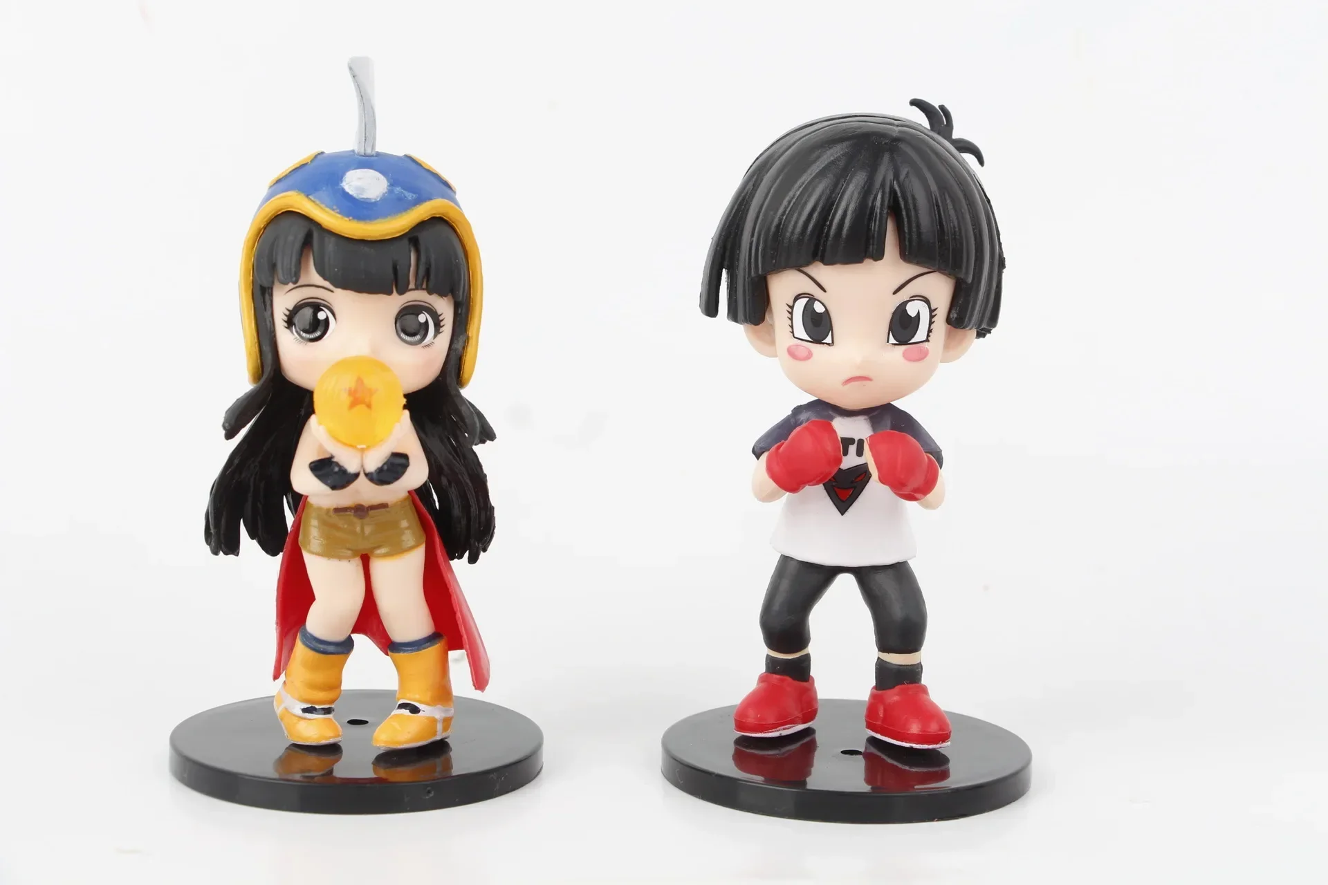 Figuras de acción coleccionables de juguete, modelo de bola de dragón de Color aleatorio, Goku, Chichi, Piccolo, Krillin y más, 1 ud.