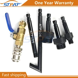 STPAT Car Auto Transmission Fluid Oil Filling Filler Adapter Connector, Fit for 01J 09G, 722.9, VAS6262-1, VAS6262-2, VAG1924-1