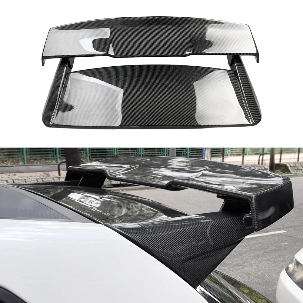 

Carbon Fiber V-2 Style Rear Wing Spoiler for GR YARIS GXPA16 Rear Wing Exterior Trim