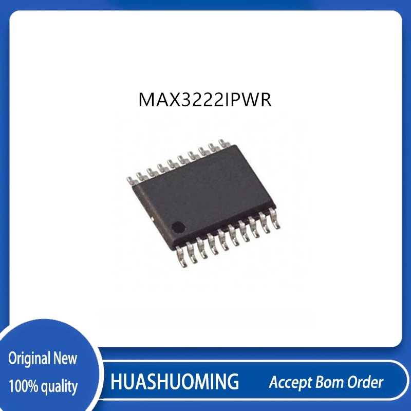 

10Pcs/Lot MAX3222IPWR MB3222I MAX3222 TSSOP20