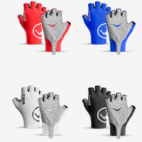 Vilico short bicycle gloves, fingerless gloves, anti slip bicycle microfiber fabric, half finger gloves, suitable for mountain b