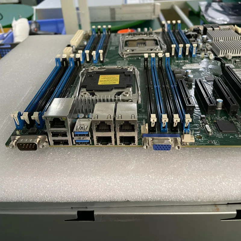 Für super micro X10DRH-iLN4 Zwei-Wege-Server E-ATX Motherboard lga 2011 Intel c612 xeon E5-2600 v3/v4 Familie ddr4 perfekten Test