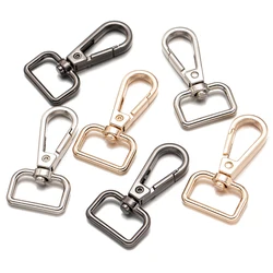 5pcs Swivel Loster Clasps Metal Clip Buckles Keychain Hook For DIY Bag Handbag Chain Connector Jewelry Making Accessories Craft