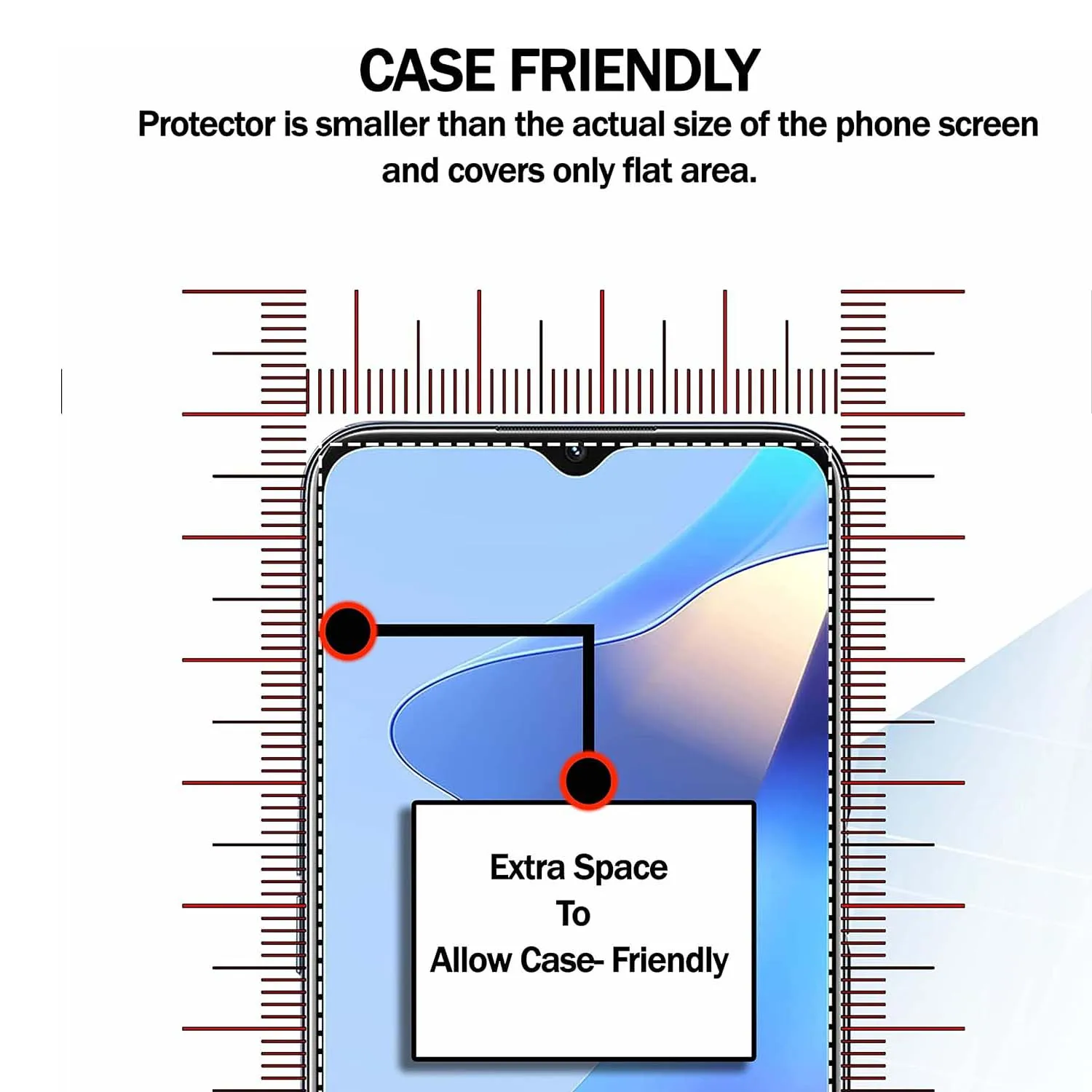 Vidrio templado para OPPO A15, A15s, A16, A16s, A17, A17k, 2/4 piezas, 0,2mm