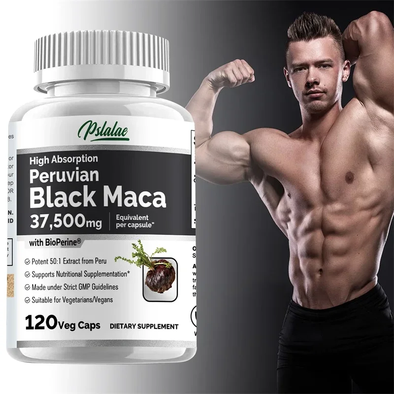 

Black Maca - Boosts Muscle Mass, Promotes Energy Production, Supports Immune System HealthSupplementsSupplements