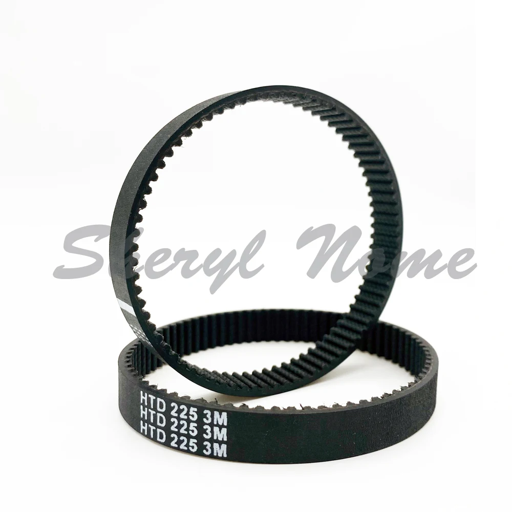 HTD3M closed rubber ring synchronous belt conveyor belt bandwidth 10/15/20mm perimeter 120/130/140/150/160/240mm