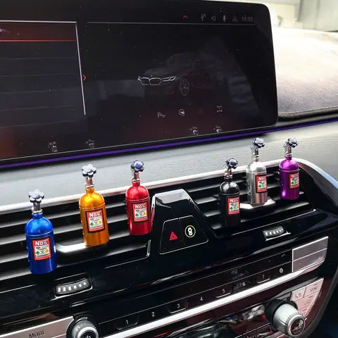 Hot Sale Car Air Freshener NOS Nitrogen Bottle Air Vent Aromatherapy Auto Aroma Outle Perfume Flavoring Fragrances Accessories