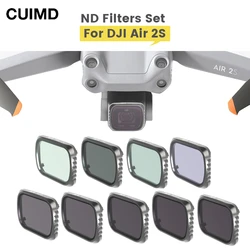 Drone Filters For DJI Mavic Air 2S Lens Filter UV/CPL/NDPL4/8/16/32/64/1000 Star Night GND Gradient For Mavic Air 2S Accessories