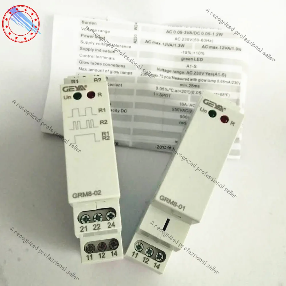 

Реле Impluse SPDT на DIN-рейке GRM8 16A AC 230 В AC/DC12-240 В Сертификат электронного реле памяти с фиксацией