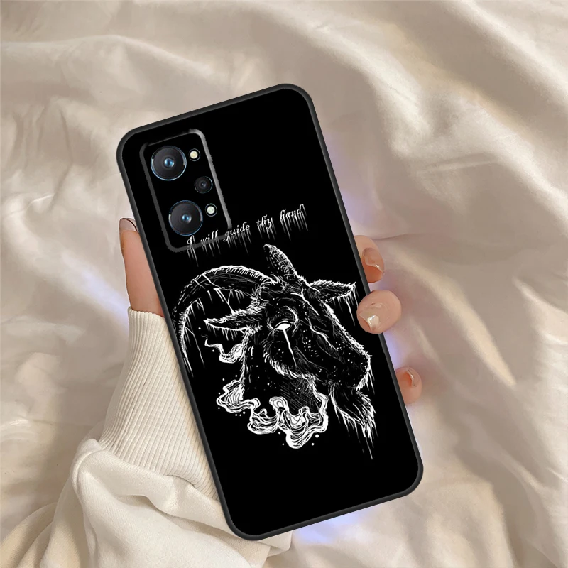 Devil Satan-funda para Realme, C55, C35, C33, C31, C30, C25, C21Y, C15, C11, GT Neo 5, 3, 2, Realme, 9, 10, 11 Pro Plus