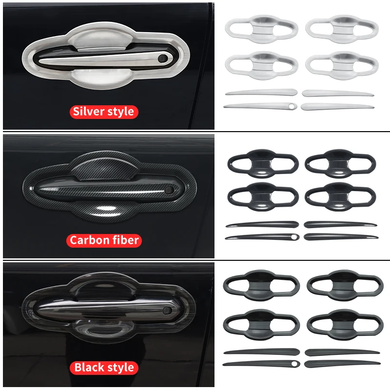 

Для Toyota Land Cruiser 300 2021-2025 защитная пленка для дверных ручек LC300 FJ300 наклейка на дверную чашку аксессуары для внешнего обновления