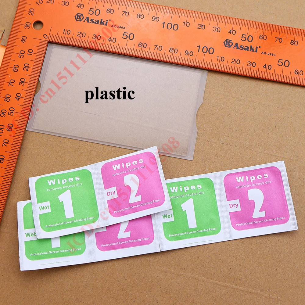 Пластиковое стекло, зеркало, экран, крышка объектива для PSP 2000 3000 PSP2000, игровая консоль, прозрачная панель, рамка, клей, спиртовая упаковка