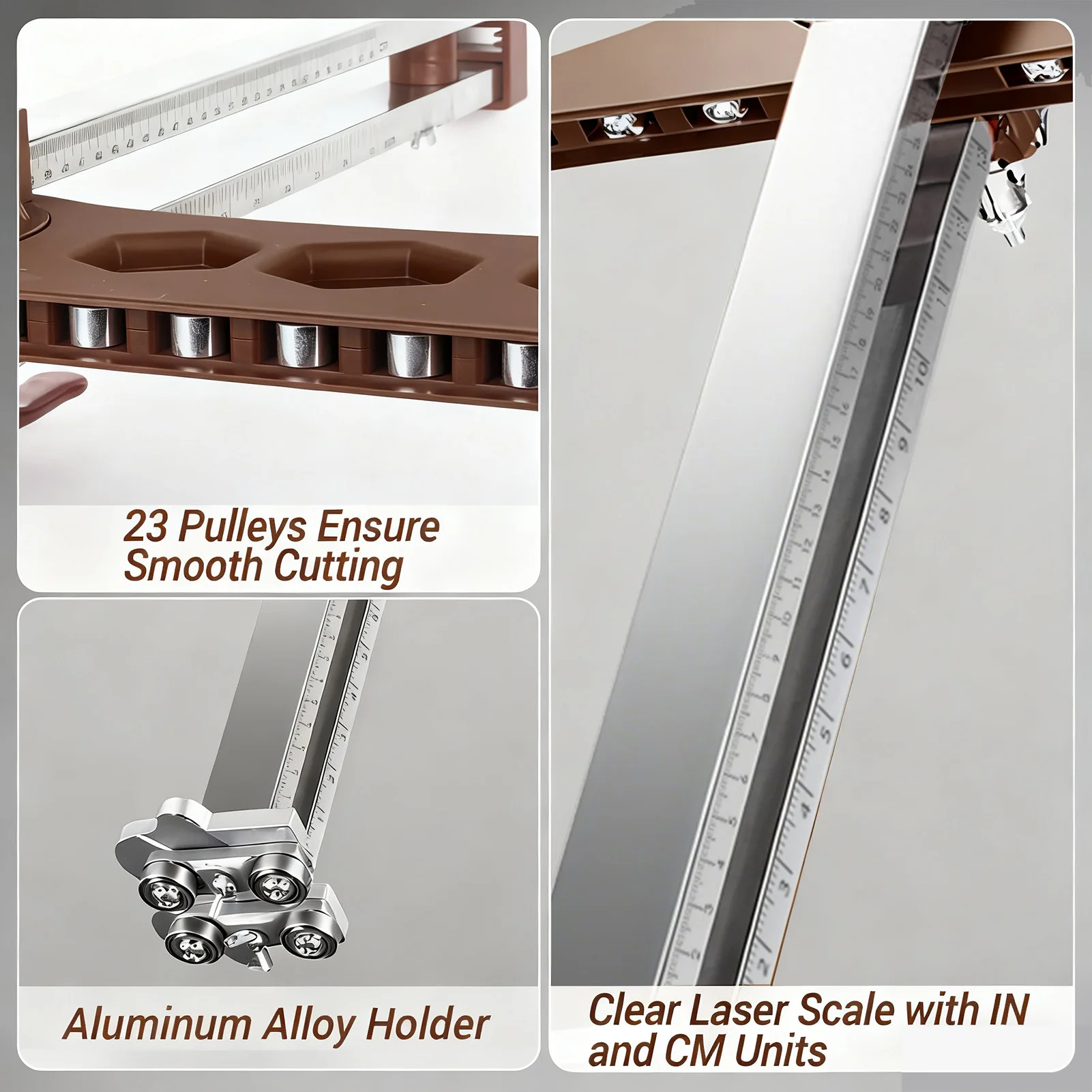 Cutting Tool  Cutting Tool Foldable Hand Push Double Positioning High  Gypsum Board Cutter with 23 Wheels