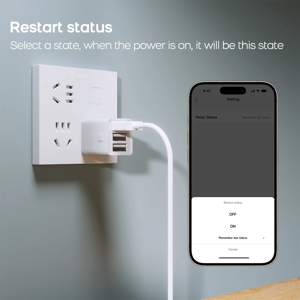 

A98Z Tuya Zigbee Micro-USB адаптер переключатель Mini USB адаптер питания приложение голосовое управление для Alexa Google Alice