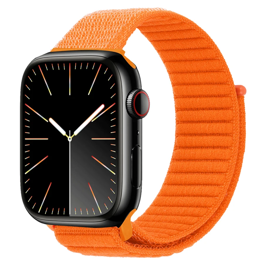 Nylon bandje voor Apple Watch Ultra 2 3 horlogeband 45mm 49mm 42mm 46mm 44mm 41mm 40mm armband Iwatch serie 11 9 8 7 6 SE 10