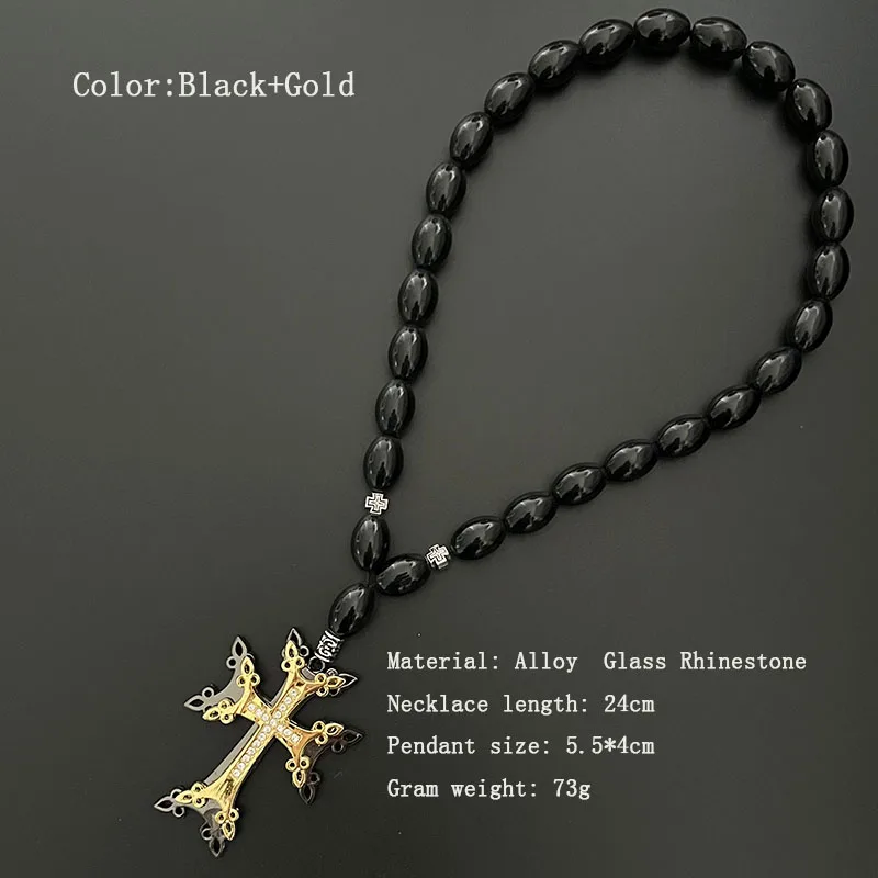 GS03 جديد الوردية الصليب الكنيسة الأرثوذكسية مرآة الرؤية الخلفية قلادة السيارات الداخلية يسوع المسيح الدين Alloy بها بنفسك سبائك الزجاج الحلي