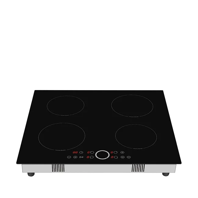 8000W Built-in Induction Cooker with 4 Burner Cooking Stove Factory OEM