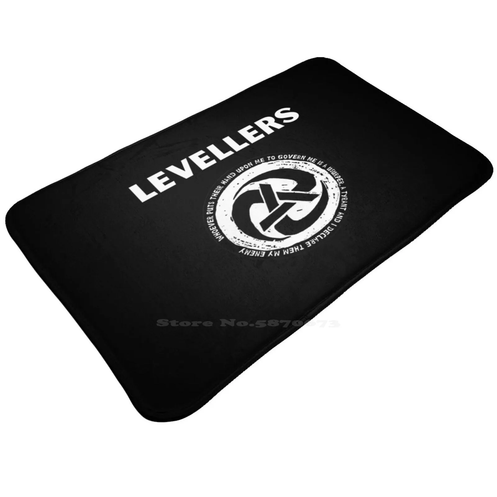 تي شيرت Levellers Band تي شيرت قطني بشريط Levellers #2