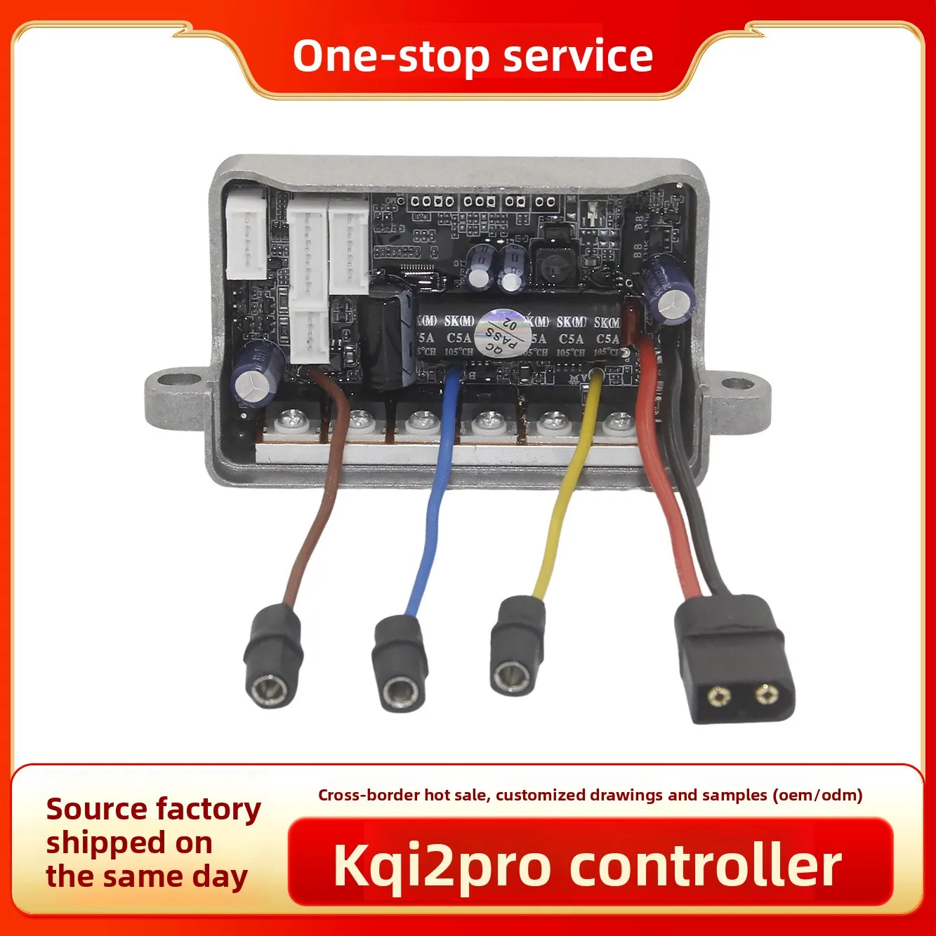 

Подходит для оригинального контроллера скутера Niu KQI2 pro, 36 В, алюминиевая коробка, водонепроницаемые аксессуары для контроллера