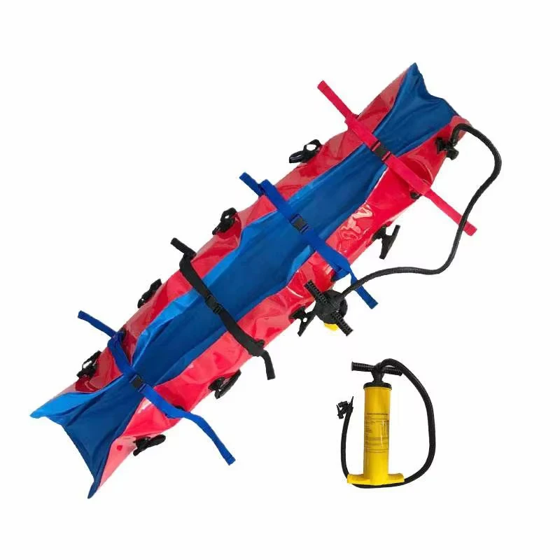 Custom medical apparatus emergency rescue whole body inflatable air vacuum mattress stretcher