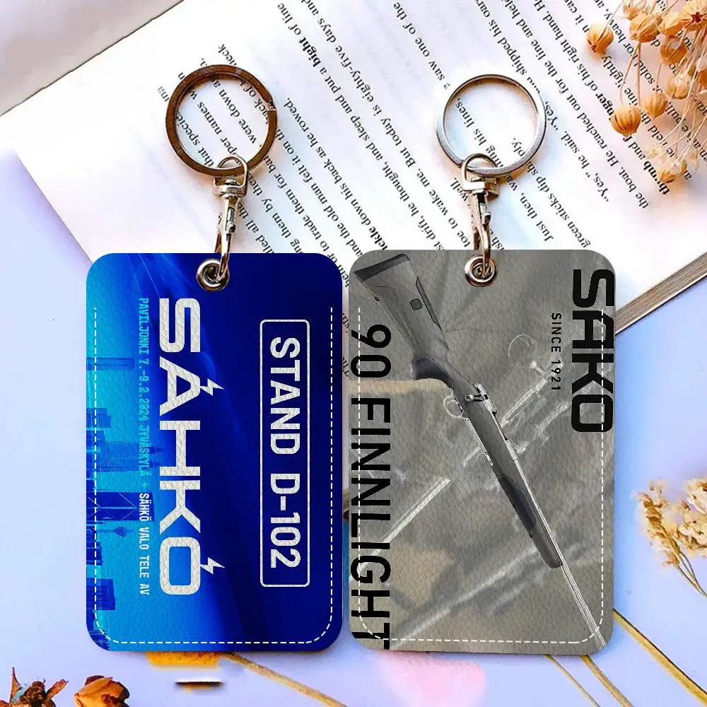 

Брелок-держатель для карт T-Tikka от S-SakoS: защитный чехол для кредитных, ID и банковских карт, модный аксессуар