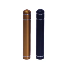 1Pc, Aluminum Alloy Storage Tube, Cigar Tube, Big Size Detachable Moisture-Proof Anti-Fall Sealed Tube, Portable Cigar Case Perf