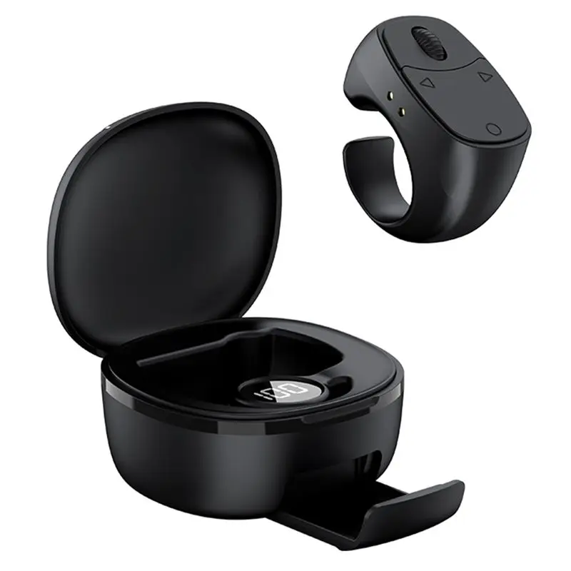 Roller Fingertip Ring Remote Control Mobile Selfie Mice Remote Camera Zoom Phone Holder