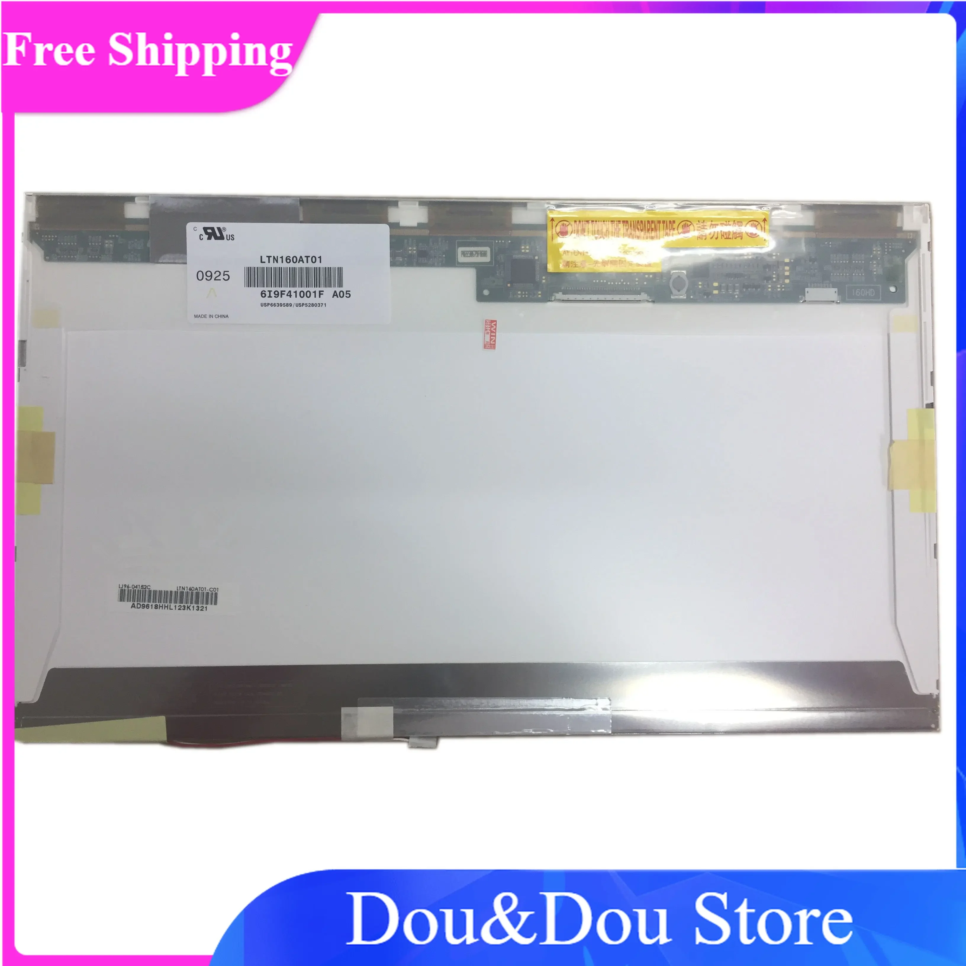 

LTN160AT01 A05 LTN160AT02 For Asus X61S ACER Aspire 6935 6930G 6935G Toshiba AX/53HPK HP CQ60 Laptop LCD SCREEN NEW