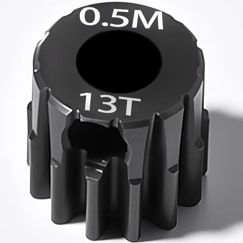 

M0.5 Hole 3.175mm Motor Gear 13T - 27T Material Harden Shaft Metal Pinion for RC Buggy Truggy Buggy Truck