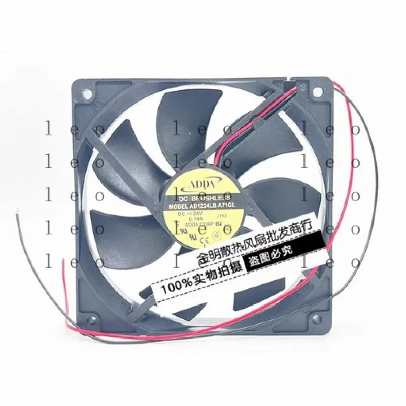 

CC for ADDA AD1224LB-A71GL DC24V 0.14A 12CM 2-wire Cabinet Mute Inverter Cooling Fan
