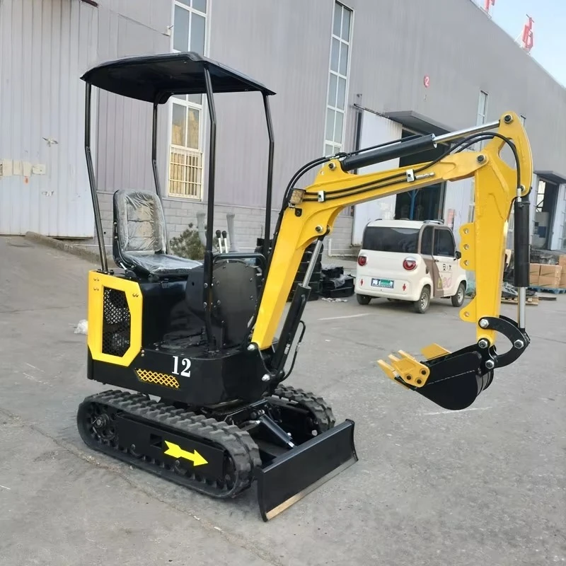 Small Excavator, Factory Price, Best-selling, Affordable Price, Used for Residential Community Greening, Mini Excavator