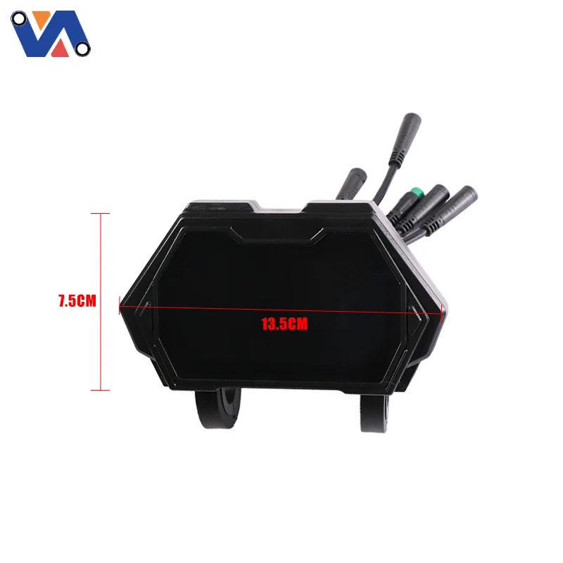 

Оригинальное новое изображение Kugoo G2Pro, запасные части для электрического скутера, 4-контактная версия B, ABS, приборная панель Kukirin G2 Pro, приборная панель