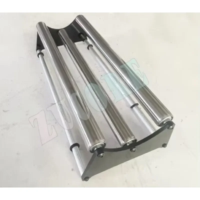 Advertising Material Cutting Bracket Graphic Screen Rolling Bag Cutting Film Discharging Rack Stainless Steel Tool Bed