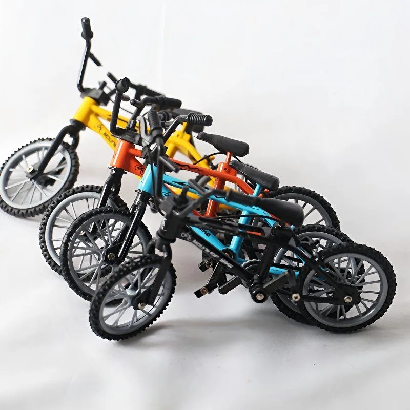 

Dollhouse Miniature Fashion Beautiful Bike Simulation Bicycle Photo Props Dolls Mountain Model Dollhouse Toy Scene Accessories