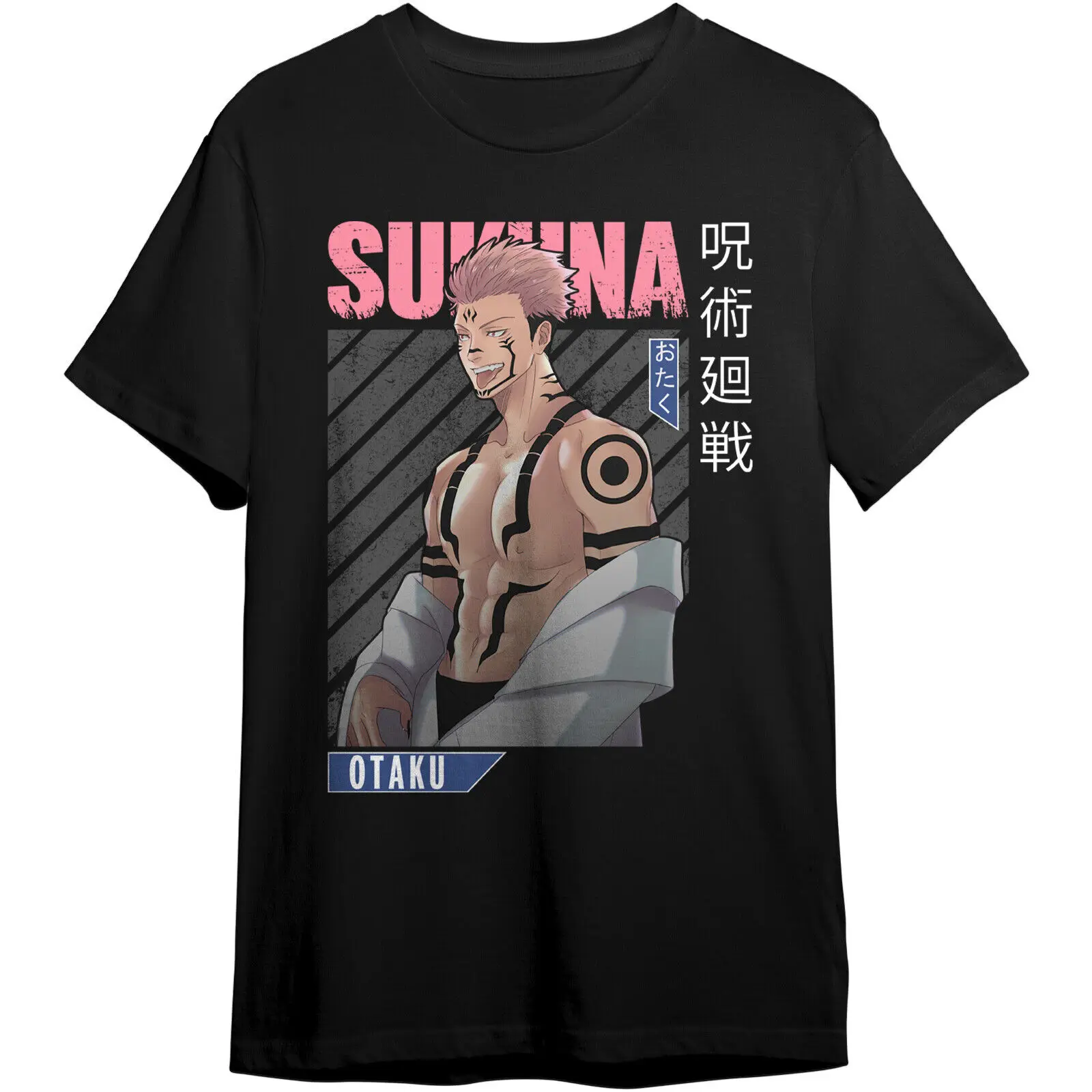 

Kids /Men / Women Grey Anime Jujutsu Kaisen Ryomen Sukuna NEW DESIGN T-Shirt