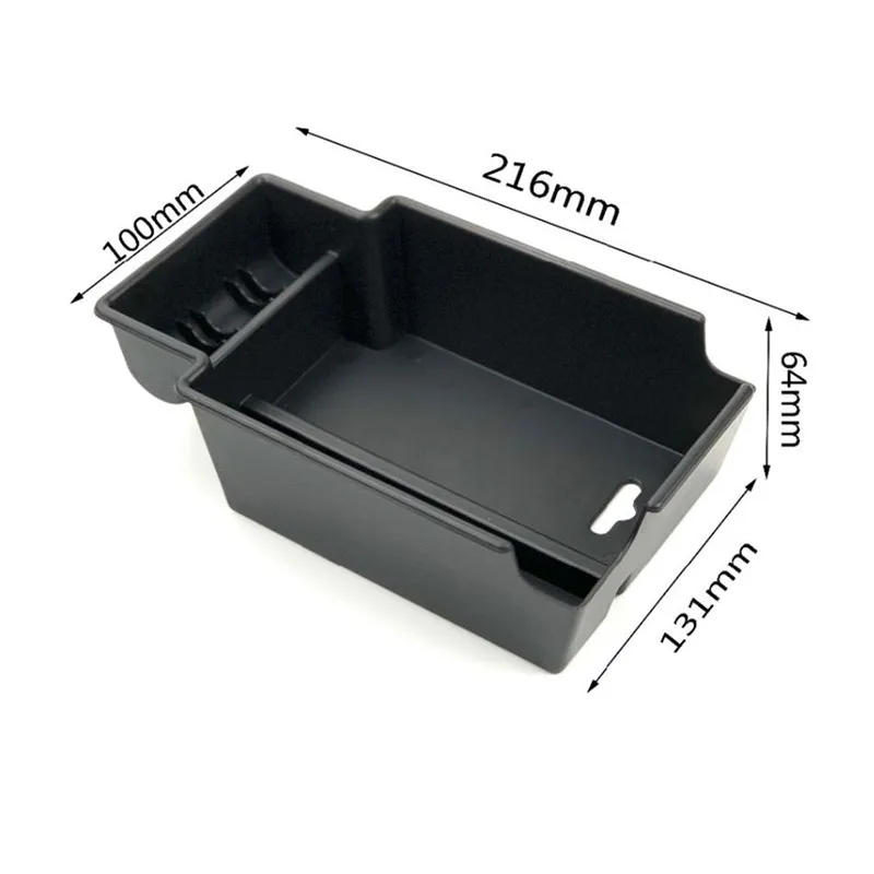 ABS Car Accessories Armrest Storage Box For SsangYong Tivoli Tivolan Center Console Container Storage Organizer