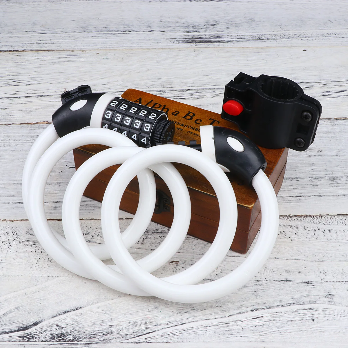 

5 Digit Chain Lock Bike Cable Combination Anti Theft Password Long Lock for Mountain Bicycle Motorcycles