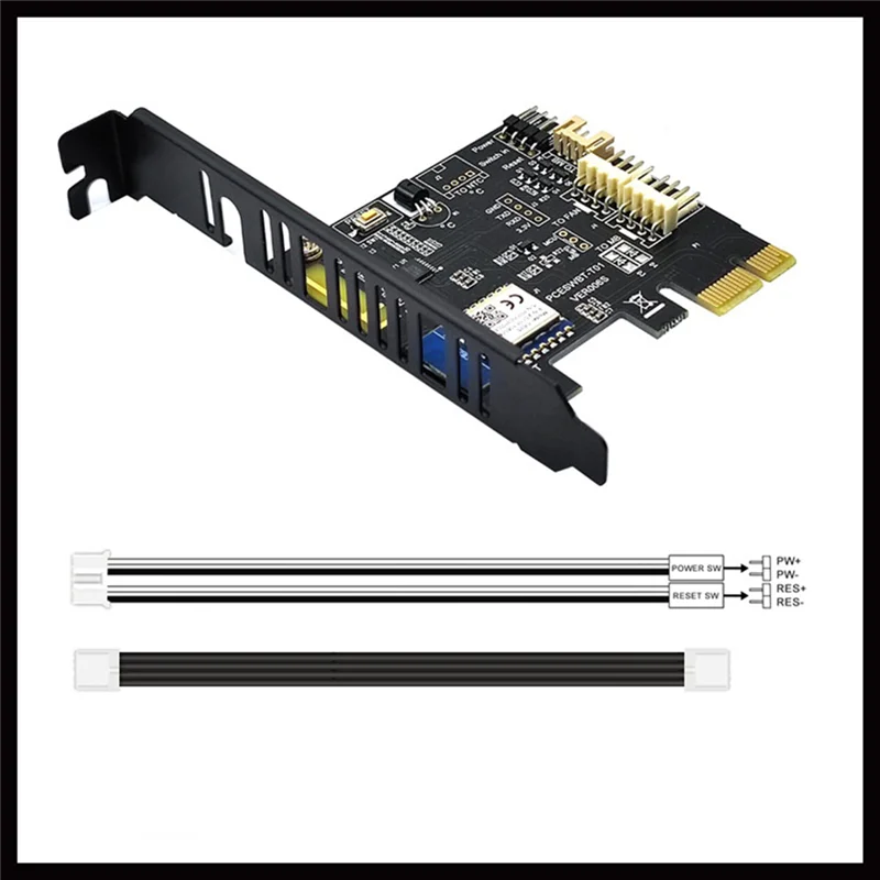 A10R Tuya WIFI Computer Remote Boot Card Remote Control Wireless Switch Module For Computer Work With Google Home Tmall Elf