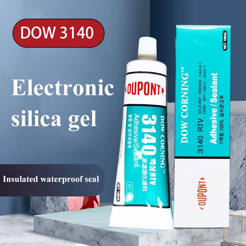 Dow Corning 3140 silicone waterproof leakage insulation 3145 waterproof sealant electronic component fixing glue DOW