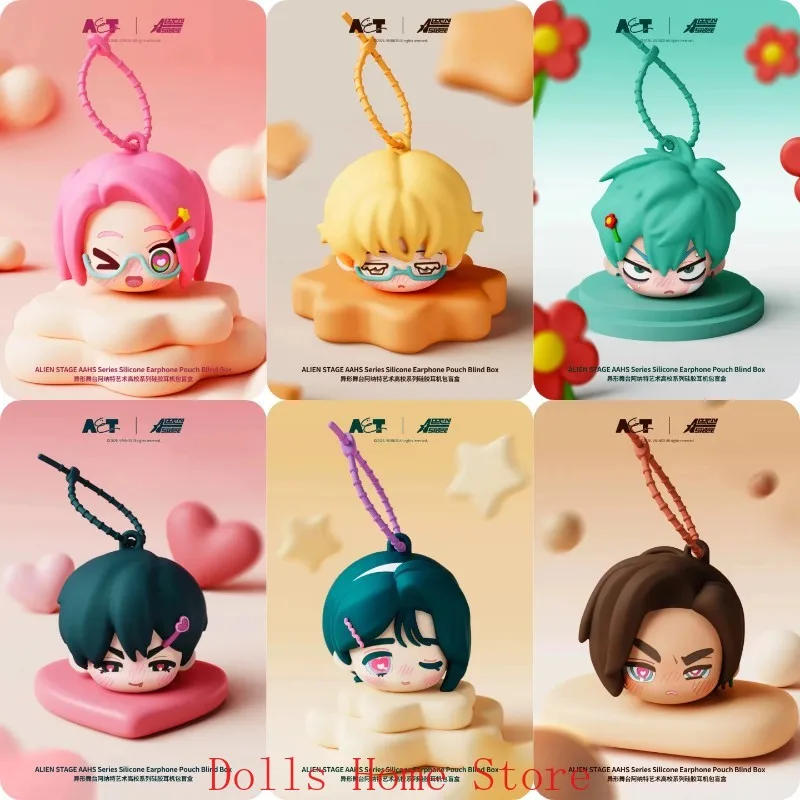 

Anime Alien Stage Till Ivan Sua MiZi Luka Hyuna Official Cosplay Campus Series Silica Gel Headphone Bag Pendant Cartoon Keychain