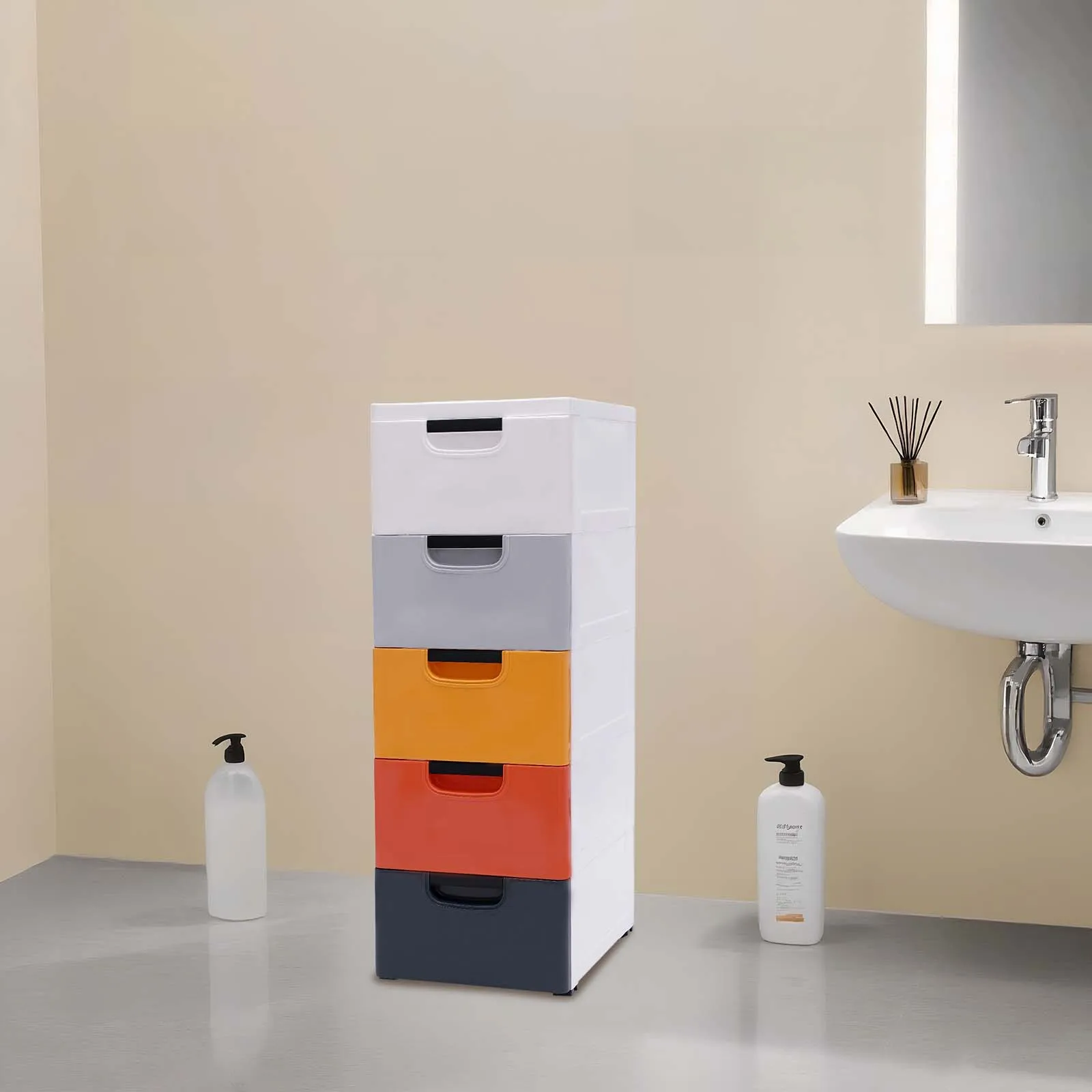 5-Tier Storage Cabi… - image