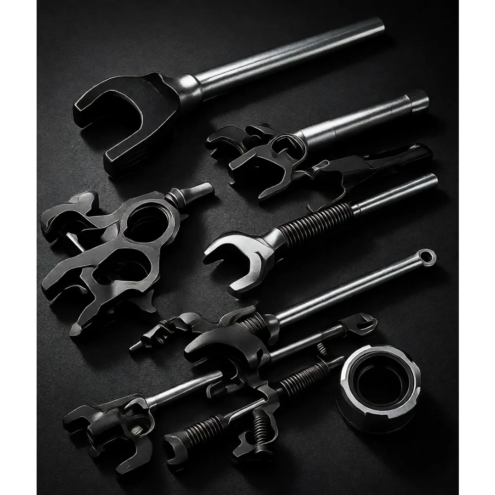 

Набор инструментов для снятия и установки насоса рулевого управления и шкива генератора с кейсом для хранения