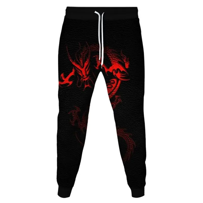 Spring Autumn Men Punk Style Animal Snake 3D Print Sweatpants Women Outdoor Fashion Jogging Pants Casual Clothes Trouser 5XL 6XL