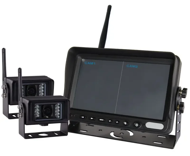 Wireless And Camera Video Surveillance System For Farm Tractor Agricultural Equipment