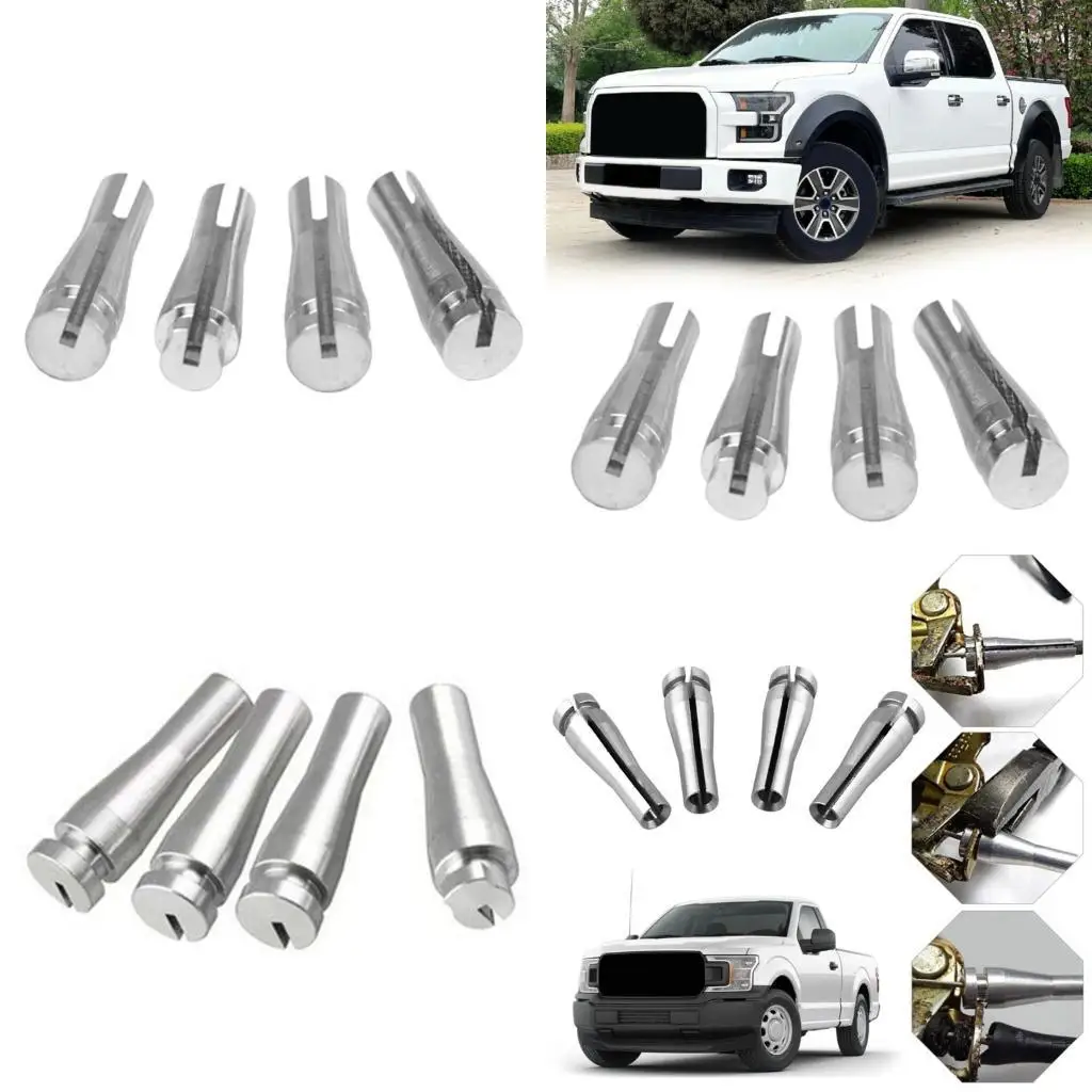 Door Cable Repair End Set, Aluminum Ends Easy to Use for F150 F250 F350 Service
